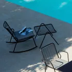 Këmbë kopshti me Strukturë çeliku të galvanizuar Prodhuar në Itali - Elvia Viadurini