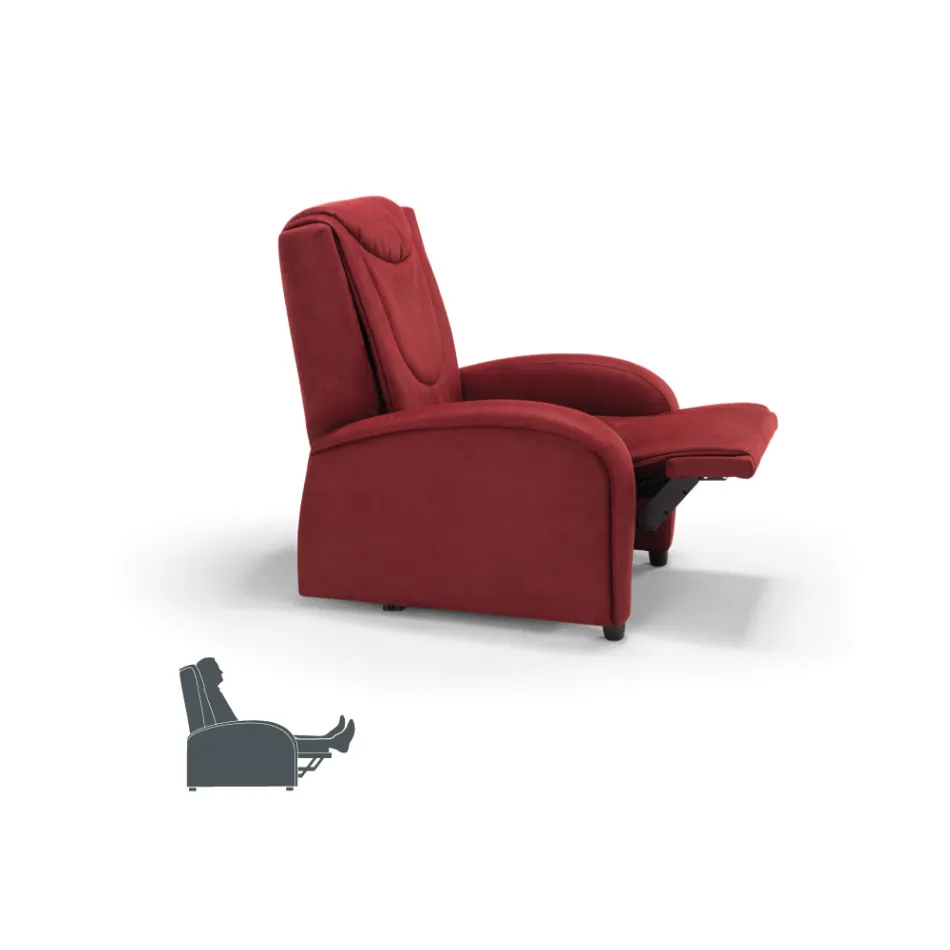 Karrige ngritëse me 2 motorra me masazh shiatsu e prodhuar në Itali Bria Viadurini