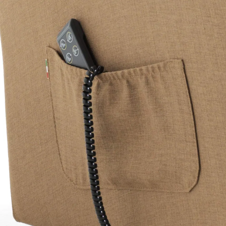 Kolltukë ngritëse me sedilje tepër të madhe në Made in Italy Pëlhurë - Margaret Viadurini