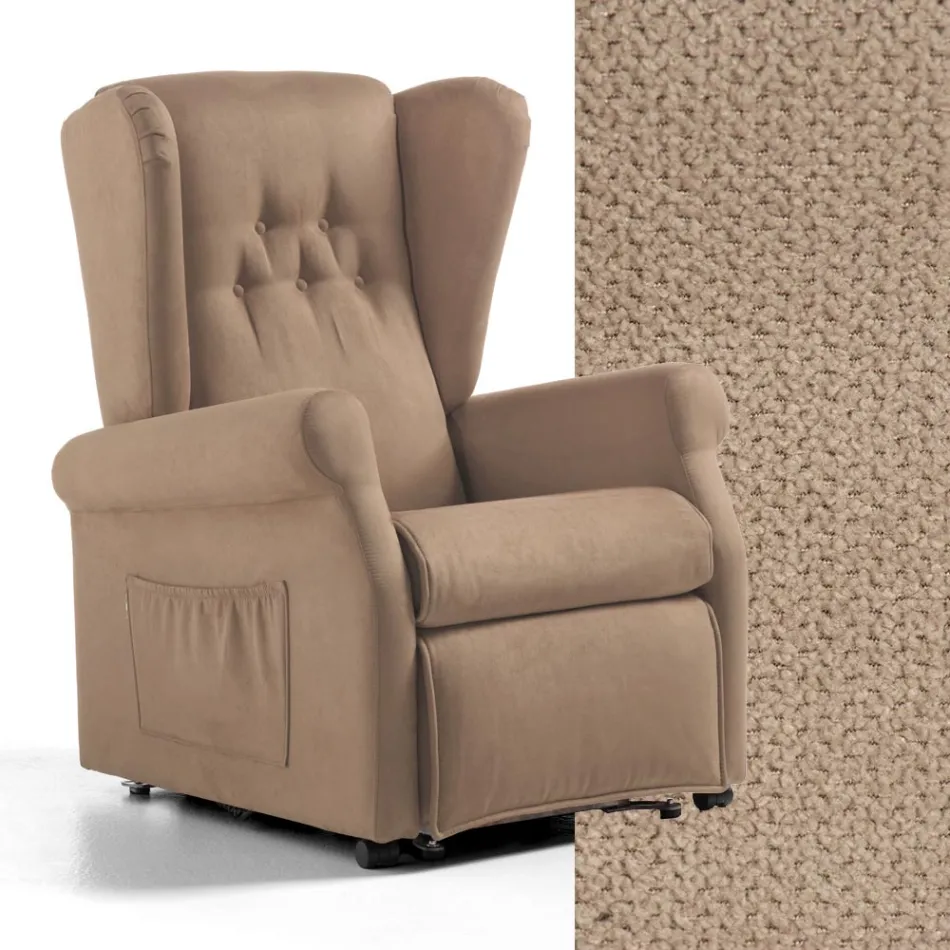 Kolltukë Fabric Lift me funksione ngritëse, relaksuese dhe shtrati - Romina Viadurini