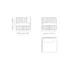 Kolltukë e jashtme në këndin e djathtë në alumin dhe rripa Prodhuar në Itali - Juliediv Viadurini