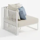 Kolltukë e jashtme në këndin e majtë në alumin dhe rripa Prodhuar në Itali - Juliediv Viadurini