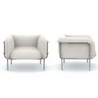 Kolltukë e ulët në natyrë me sedilje të mbushur Prodhuar në Itali - Mbjellëse Viadurini