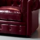 Kolltukë klasike me këmbë në formë qepe në dru ahu Prodhuar në Itali - Spassoso Viadurini