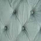 Kolltukë klasik në dru të veshur me susta me efekt kadife Homemotion - Nichy Viadurini