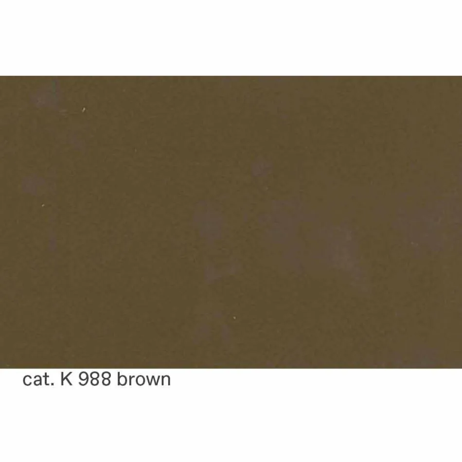 Kolltuk klasik i mbuluar me lëkurë me këmbë druri të prodhuara në Itali - Idra Viadurini