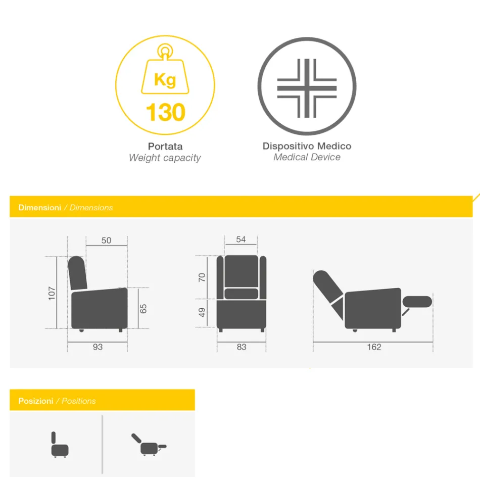 Kolltukë me bazë çeliku rrotulluese dhe mbështetëse këmbësh Prodhuar në Itali - Valentina Viadurini