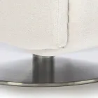 Kolltukë me bazë çeliku rrotulluese dhe mbështetëse këmbësh Prodhuar në Itali - Valentina Viadurini