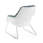 Kolltukë me bazë metalike, strukturë polipropileni dhe jastëkë prej pëlhure - tabletë Viadurini