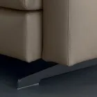 Kolltukë me jastëk sediljeje të mbushur me pendë dhe poliestër Prodhuar në Itali - Malizioso Viadurini