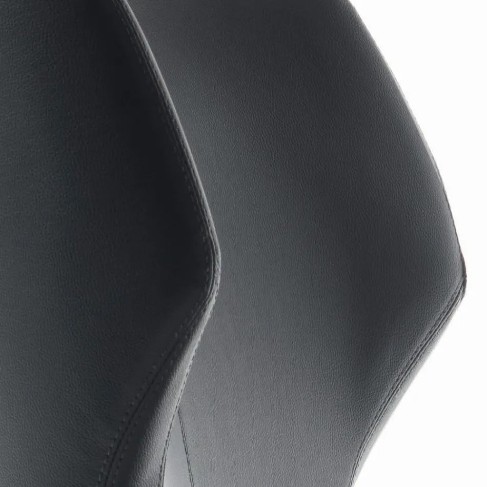 Kolltukë me strukturë çeliku dhe sedilje grafiti Eko-lëkurë Prodhuar në Itali - Reggio Viadurini