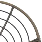 Kolltukë me Kornizë Alumini E Mbuluar me Polirattan dhe Tavolinë Kafe - Puntina Viadurini