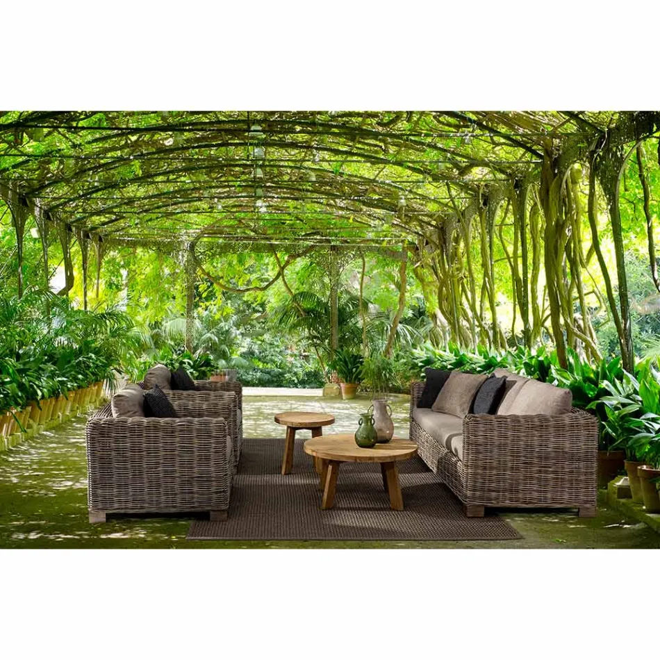 Kolltuk i brendshëm dhe i jashtëm i Rattan nga Homemotion - Ceara Design Viadurini