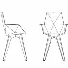 Kolltuk në natyrë, polipropilen dhe polikarbonat me dizajn Faz Vondom Viadurini