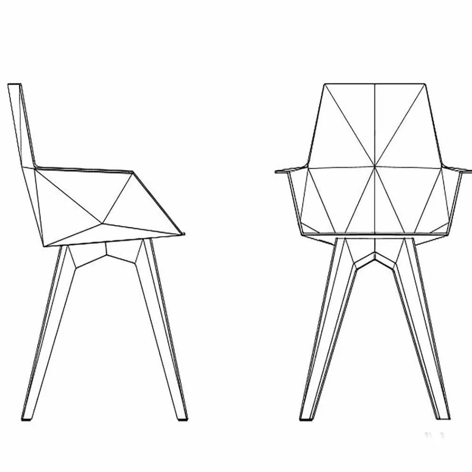 Kolltuk në natyrë, polipropilen dhe polikarbonat me dizajn Faz Vondom Viadurini
