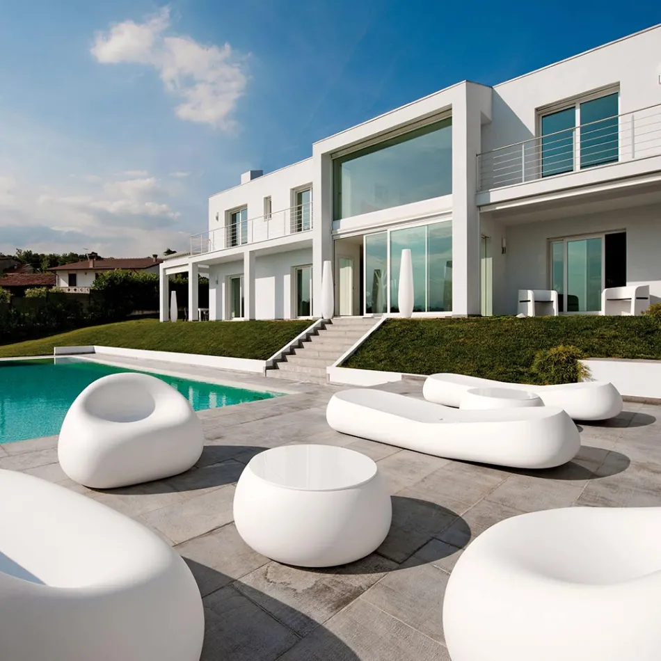 Dizajni i kolltukut të jashtëm me polietileni me ngjyrë Prodhuar në Itali - Ervin Viadurini