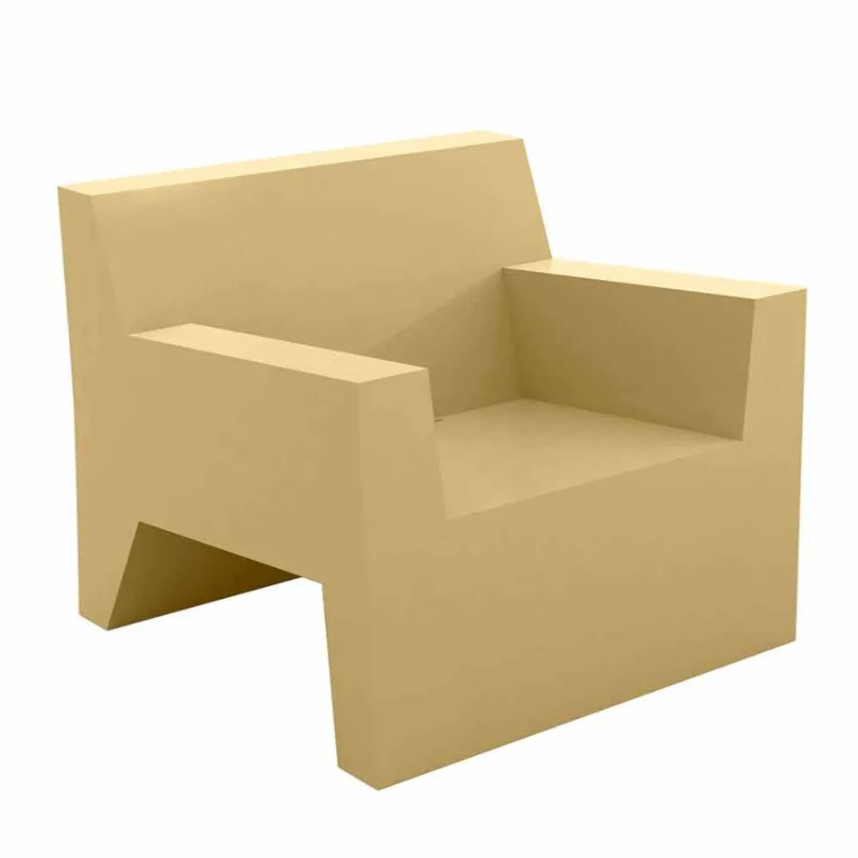 Kolltuk në natyrë me dizajn Jut nga Vondom në rrëshirë polietileni Viadurini