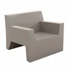 Kolltuk në natyrë me dizajn Jut nga Vondom në rrëshirë polietileni Viadurini