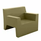 Kolltuk në natyrë me dizajn Jut nga Vondom në rrëshirë polietileni Viadurini