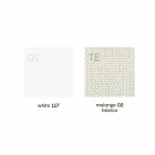 Kolltuk i jashtme i veshur me susta me dizajn të bardhë dhe modern - Samurai nga Myyour Viadurini