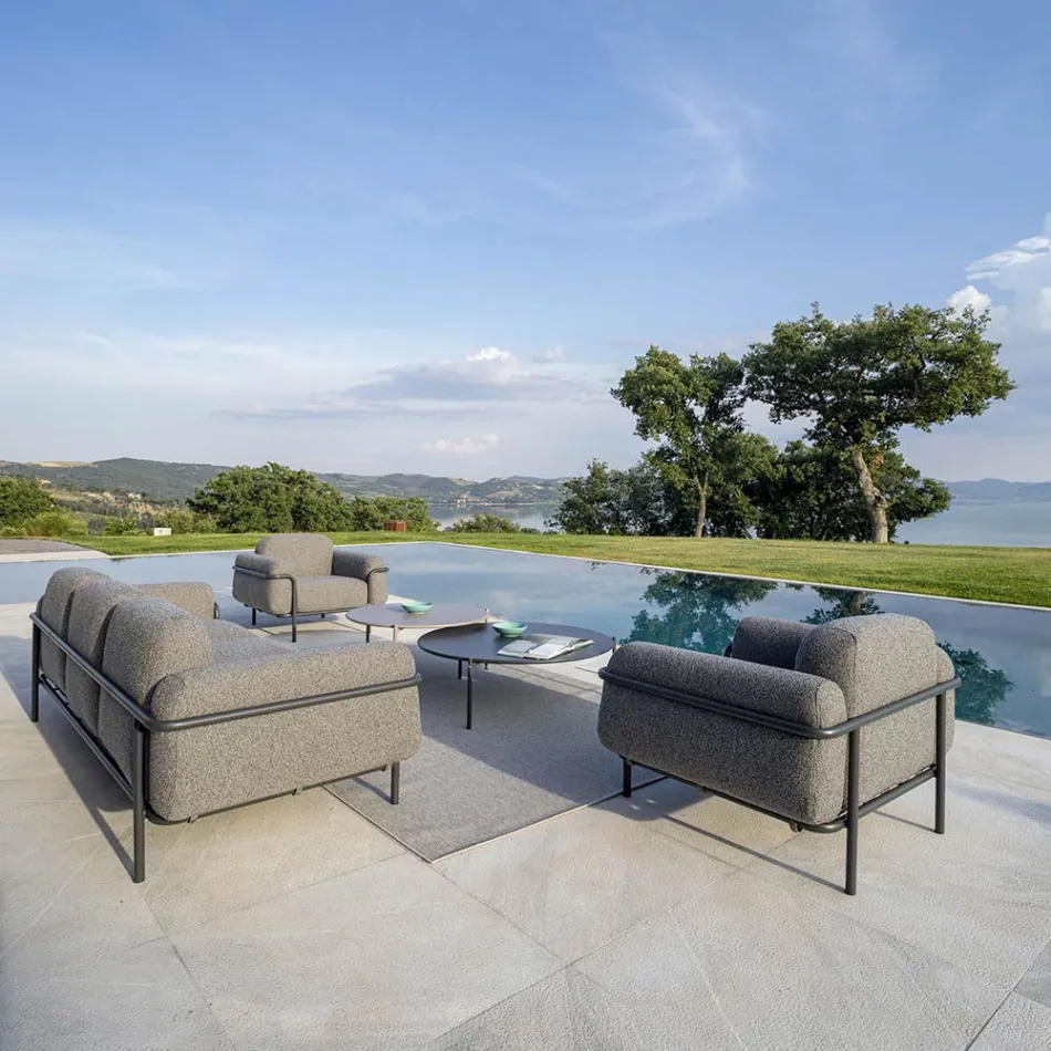 Kolltukë në natyrë nga çeliku dhe polipropileni Prodhuar në Itali - Astrid Viadurini