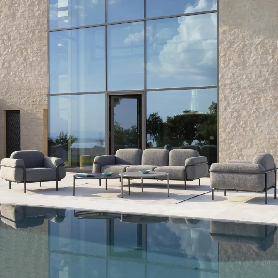 Kolltukë në natyrë nga çeliku dhe polipropileni Prodhuar në Itali - Astrid Viadurini