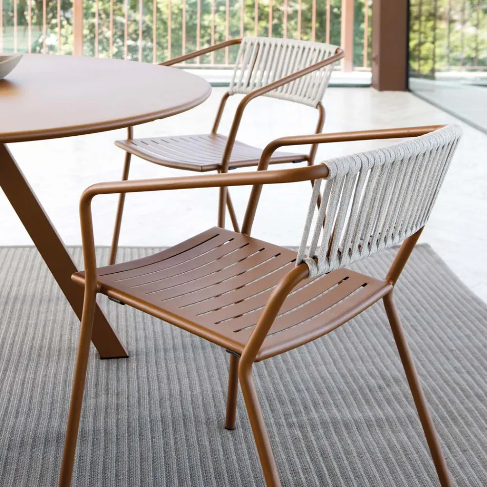 Kolltukë në natyrë nga çeliku i galvanizuar i montuar i prodhuar në Itali 2 copë - Vesna Viadurini