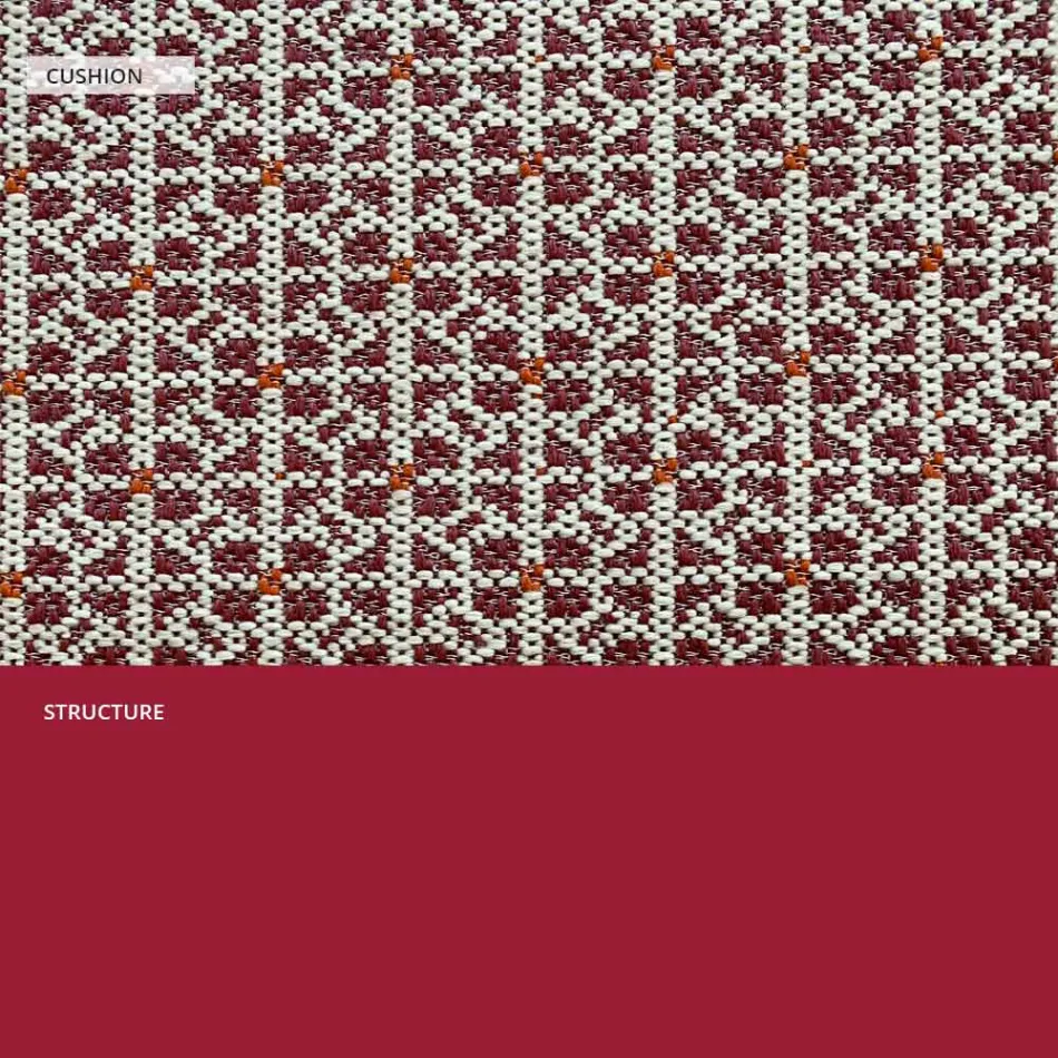 Kolltukë metalike në natyrë me jastëk luksoz Prodhuar në Itali - Karol Viadurini