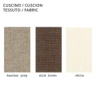 Kolltukë e jashtme nga polietileni me jastëk prej pëlhure Prodhuar në Itali - Belida Viadurini