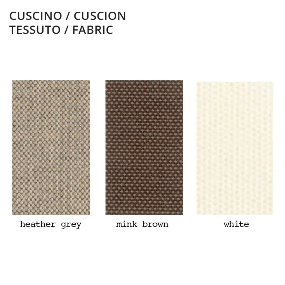 Kolltukë e jashtme nga polietileni me jastëk prej pëlhure Prodhuar në Itali - Belida Viadurini