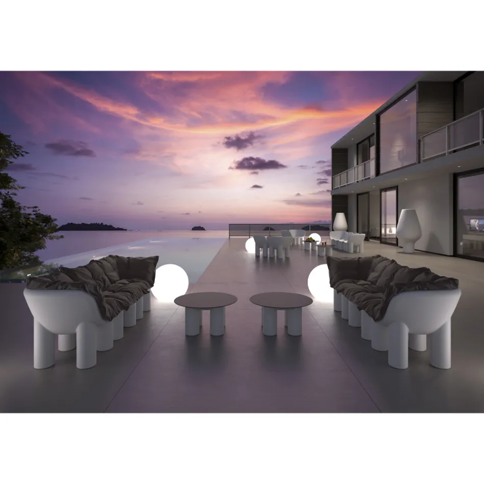 Kolltuk në natyrë në polietileni me jastëk të prodhuar në Itali - Freccia Viadurini