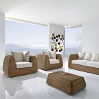 Kolltukë në natyrë në Polyrattan të Endur - Charlie Viadurini