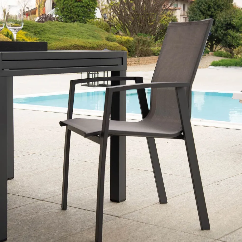 Kolltuku i Jashtëm Nga Alumini dhe Tekstili - Harta Viadurini