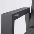 Kolltuku i mbështetur në natyrë në pëlhurë dhe alumin, 2 copë - Nathy Viadurini