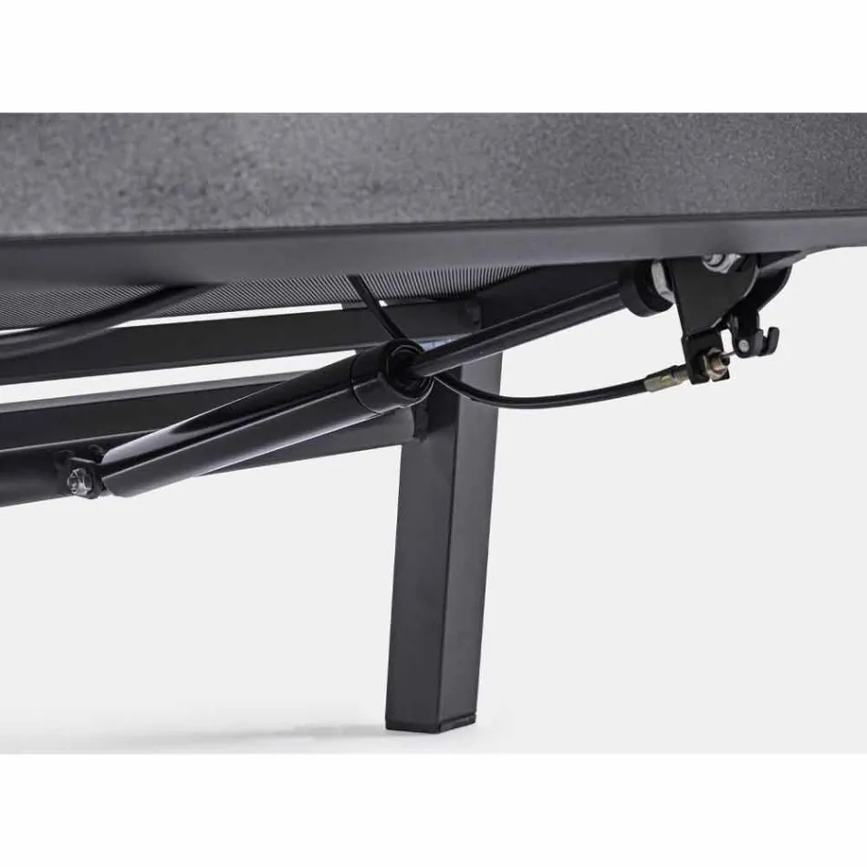 Kolltuku i mbështetur në natyrë në pëlhurë dhe alumin, 2 copë - Nathy Viadurini