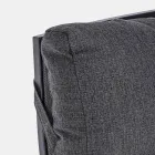 Kolltuku i mbështetur në natyrë në pëlhurë dhe alumin, 2 copë - Nathy Viadurini