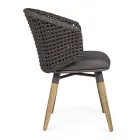 Kolltuku Kopshti me Këmbë Tik dhe Ndenje prej pëlhure, Homemotion - Chantall Viadurini