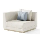 Kolltuku Kopshti me Strukturë Këndi të Djathtë Prodhuar në Itali - Rubik Viadurini