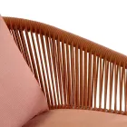 Karrige Kopshti me Kornizë Alumini dhe Litarë me Jastëkë - Tenda Viadurini