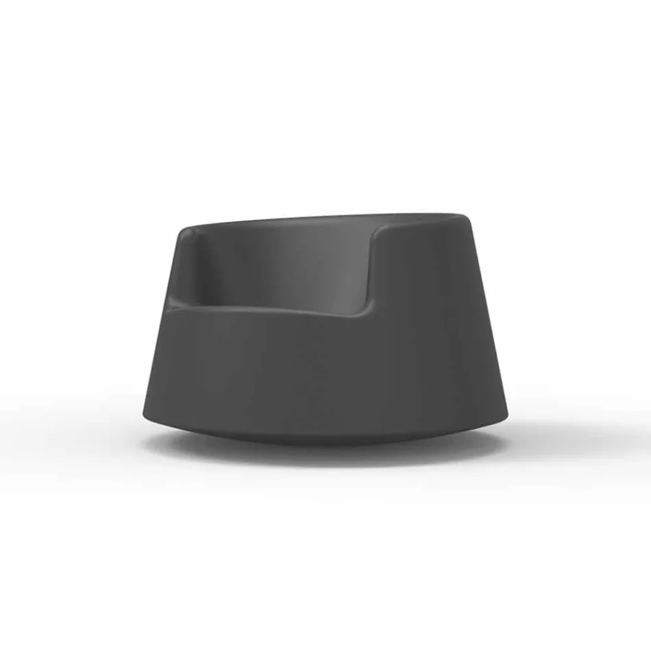 Kolltuk kopsht me dizajn modern Roulette Vondom në polietileni Viadurini