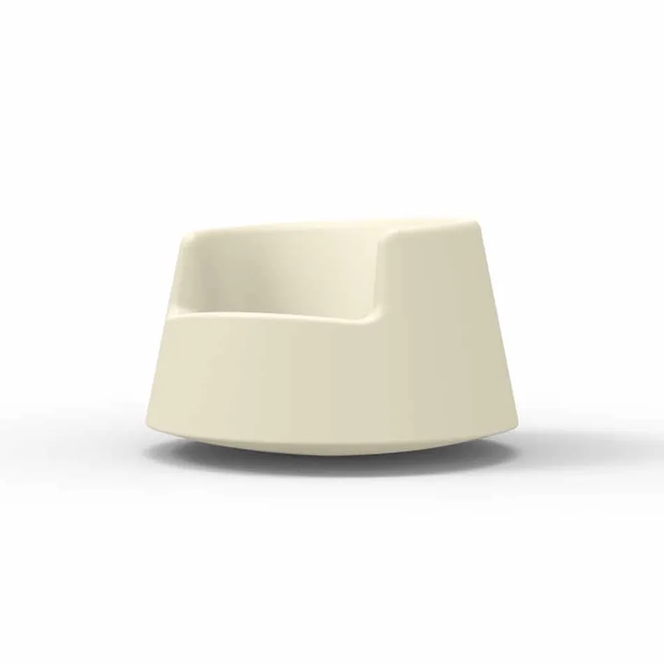 Kolltuk kopsht me dizajn modern Roulette Vondom në polietileni Viadurini