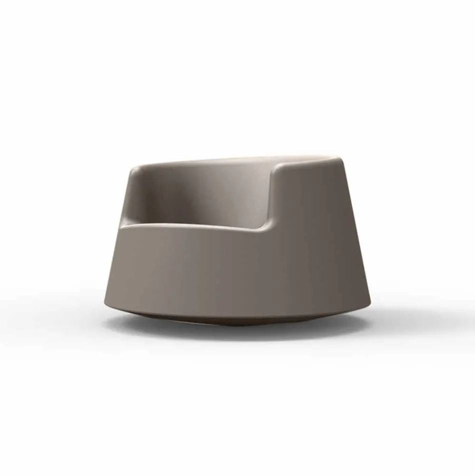 Kolltuk kopsht me dizajn modern Roulette Vondom në polietileni Viadurini