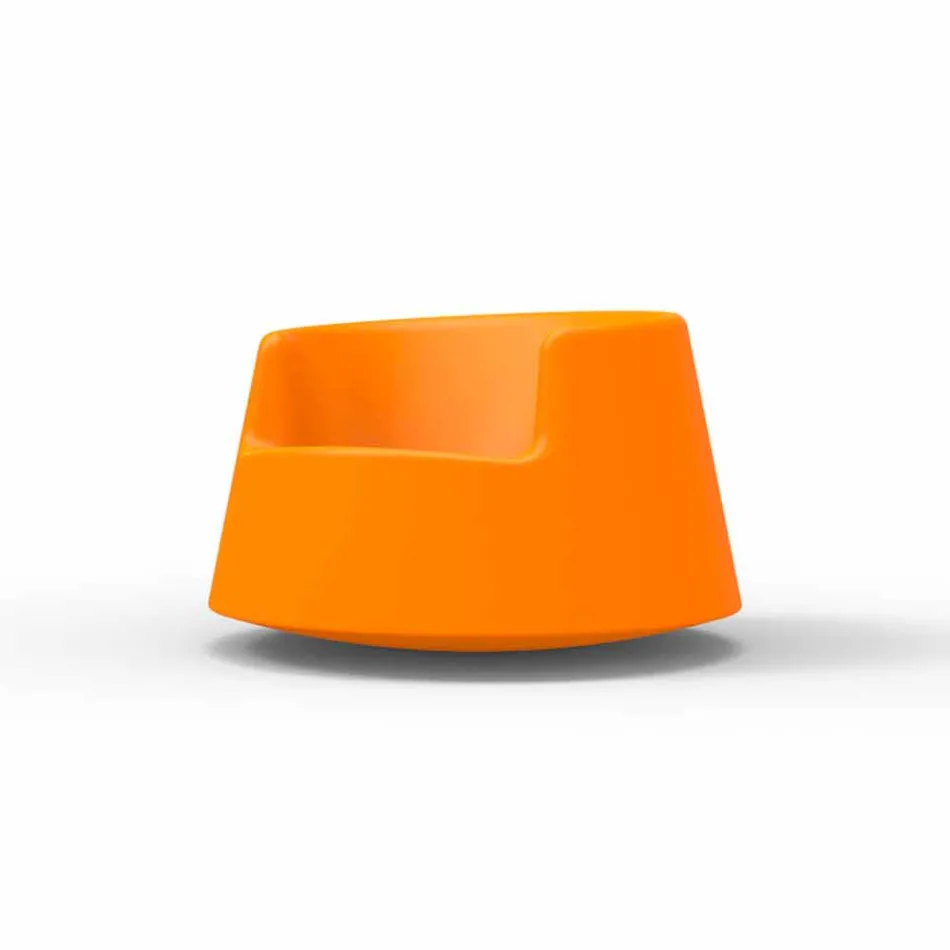 Kolltuk kopsht me dizajn modern Roulette Vondom në polietileni Viadurini