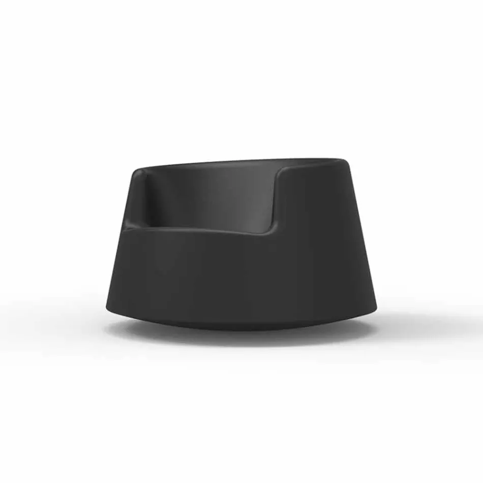 Kolltuk kopsht me dizajn modern Roulette Vondom në polietileni Viadurini