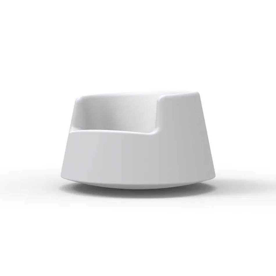 Kolltuk kopsht me dizajn modern Roulette Vondom në polietileni Viadurini