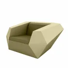 Kolltuku i kopshtit Faz nga dizajni modern i Vondom në polietileni Viadurini