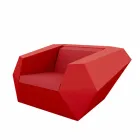 Kolltuku i kopshtit Faz nga dizajni modern i Vondom në polietileni Viadurini