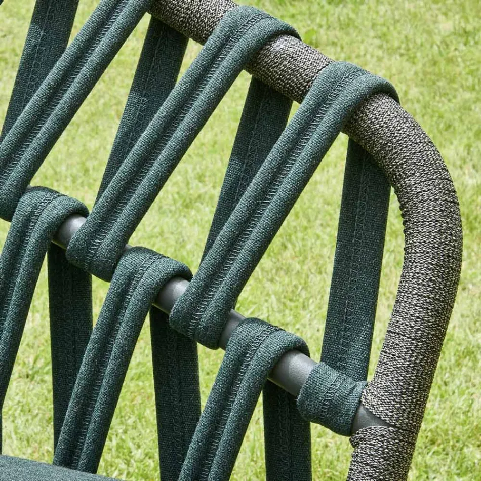 Kolltuku Kopshti Alumini Prodhuar në Itali - Emmacross nga Varaschin Viadurini