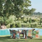 Kolltuk kopshtesh me fije sintetike të gërshetuara me ngjyra - Maat nga Varaschin Viadurini