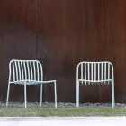 Kolltuku Metal i Kopshtit i Stavueshëm Prodhuar në Itali 2 Copë - Thjesht Viadurini